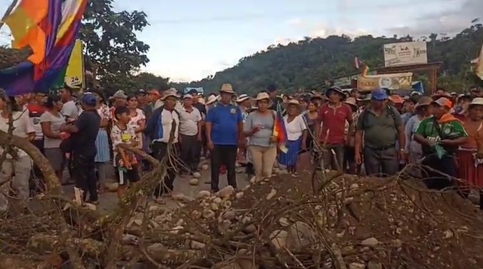 BLOQUEO EVO MORALES 1